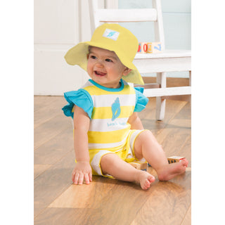 Beach Baby Girl Romper