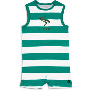 River Baby Boy Romper