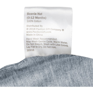 Boat Heathered Gray Beanie (0-12 Months)