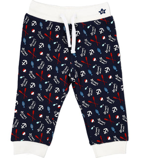 Lake Life 6-12 Months Blue Jogger Pant