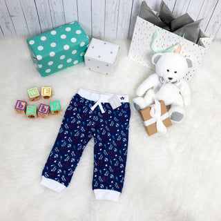 Lake Life 6-12 Months Blue Jogger Pant