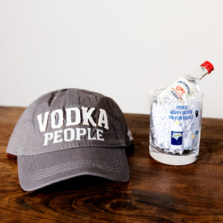 Vodka People Dark Gray Adjustable Hat