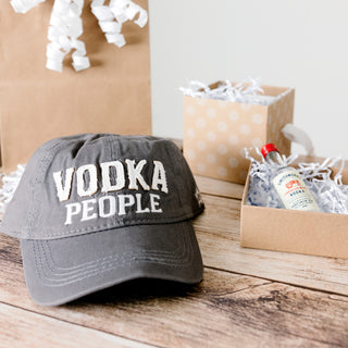 Vodka People Dark Gray Adjustable Hat