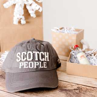 Scotch People Dark Gray Adjustable Hat