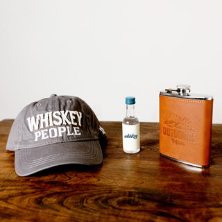 Whiskey People Dark Gray Adjustable Hat