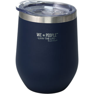 At The Lake 12 oz Stemless Travel Tumbler