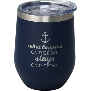 What Happens 12 oz Stemless Travel Tumbler