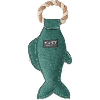 River Dog 12" Canvas Dog Toy on Rope