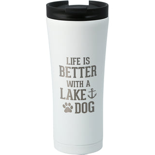 Lake Dog 17 oz Stainless Steel Travel Tumbler