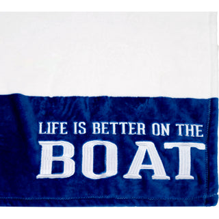 Boat 50" x 60" Royal Plush Blanket