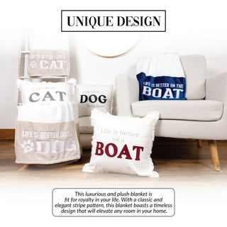 Boat 50" x 60" Royal Plush Blanket