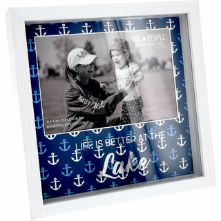 Lake 7.5" Shadow Box Frame (Holds 6" x 4" Photo)