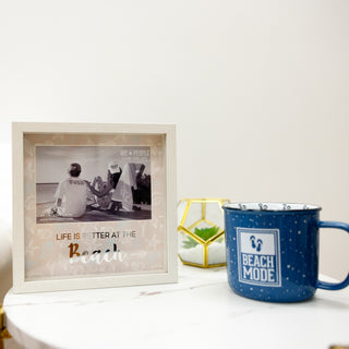 Beach 7.5" Shadow Box Frame (Holds 6" x 4" Photo)