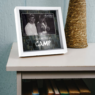 Camp 7.5" Shadow Box Frame (Holds 6" x 4" Photo)