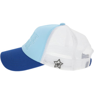 Lake People Adjustable Lake Blue Neoprene Mesh Hat