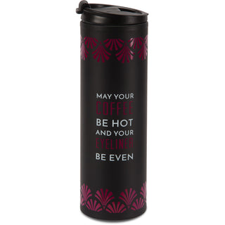 Coffee & Eyeliner 14 oz Travel Mug