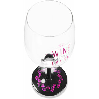 Wine A Little 12 oz Wine Glass Tealight Holder