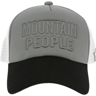 Mountain People Adjustable Charcoal Neoprene Mesh Hat