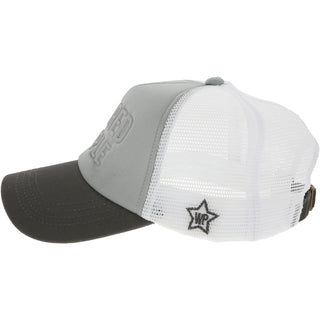 Retired People Adjustable Light Gray Neoprene Mesh Hat