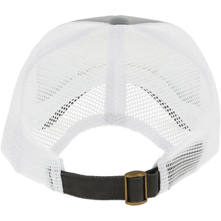 Retired People Adjustable Light Gray Neoprene Mesh Hat