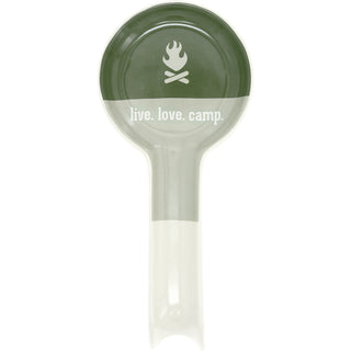 Live. Love. Camp. 9" Spoon Rest