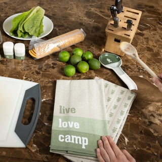 Live. Love. Camp. 9" Spoon Rest