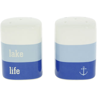 Lake Life Salt and Pepper Shaker Set