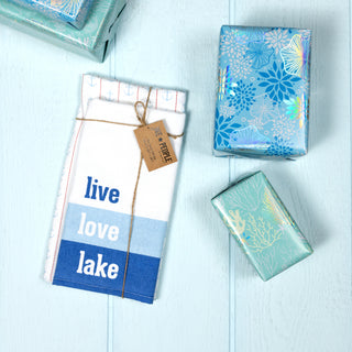 Live Love Lake Tea Towel Gift Set
(2 - 20" x 28")