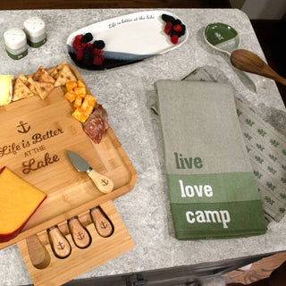 Live Love Camp Tea Towel Gift Set
(2 - 20" x 28")