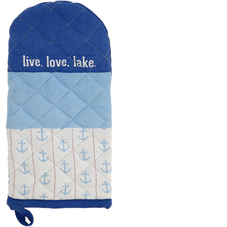 Live. Love. Lake. 12" Oven Mitt