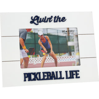 Pickleball Life 8.5" x 6.5" MDF Frame (Holds 6" x 4" Photo)