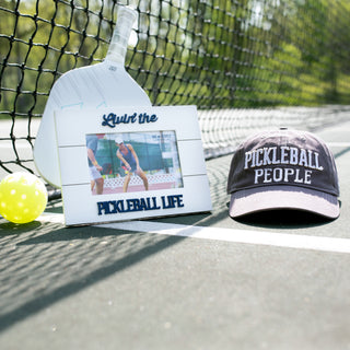 Pickleball Life 8.5" x 6.5" MDF Frame (Holds 6" x 4" Photo)