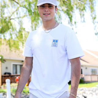 For The Lake Small White Unisex T-Shirt