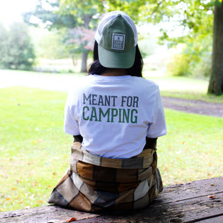 For Camping Small White Unisex T-Shirt