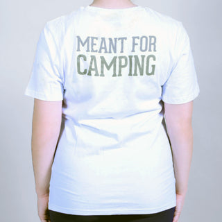 For Camping Small White Unisex T-Shirt