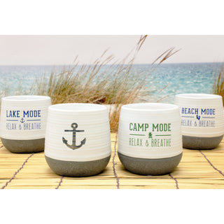 Lake Mode 11 oz - 100% Soy Wax Reveal Candle
Scent: Serenity