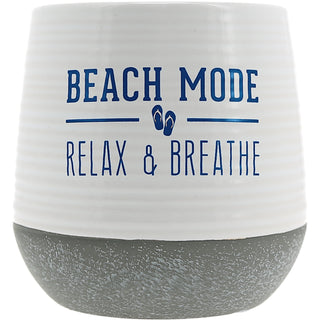 Beach Mode 11 oz - 100% Soy Wax Reveal Candle
Scent: Serenity