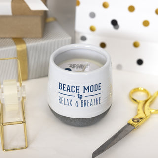 Beach Mode 11 oz - 100% Soy Wax Reveal Candle
Scent: Serenity