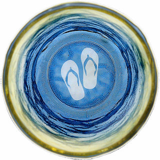 Flip Flops 12.5 oz Glacier Glass
