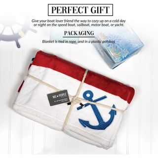 Anchor 50" x 60" Royal Plush Blanket