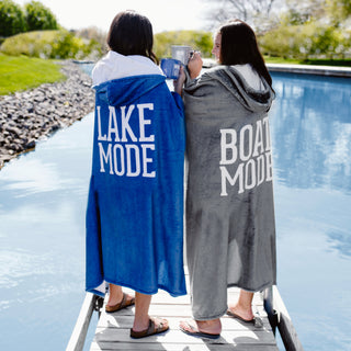 Boat Mode 50" x 60" Royal Plush Hooded Blanket