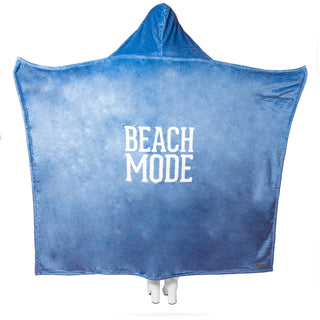 Beach Mode 50" x 60" Royal Plush Hooded Blanket