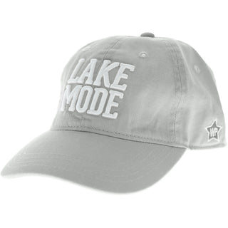 Lake Mode Light Gray Adjustable Hat