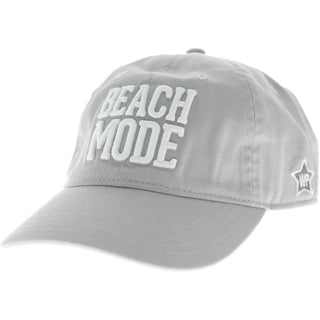 Beach Mode Light Gray Adjustable Hat