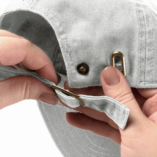 Camp Mode Light Gray Adjustable Hat
