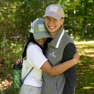 Camp Mode Light Gray Adjustable Hat