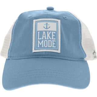 Lake Icon Cadet Blue Adjustable Mesh Hat