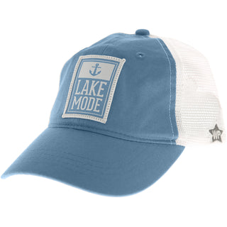 Lake Icon Cadet Blue Adjustable Mesh Hat