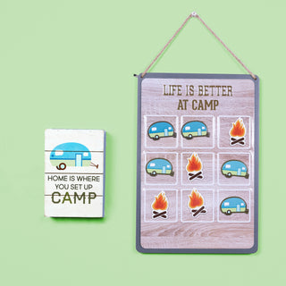 Camp 8.5" x 12.5" Magnetic Tic-Tac-Toe Board