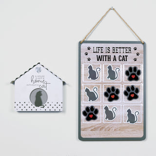 Cat 8.5" x 12.5" Magnetic Tic-Tac-Toe Board